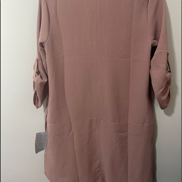 Mauve 3/4 Sleeve Dress - Picture 2 of 3